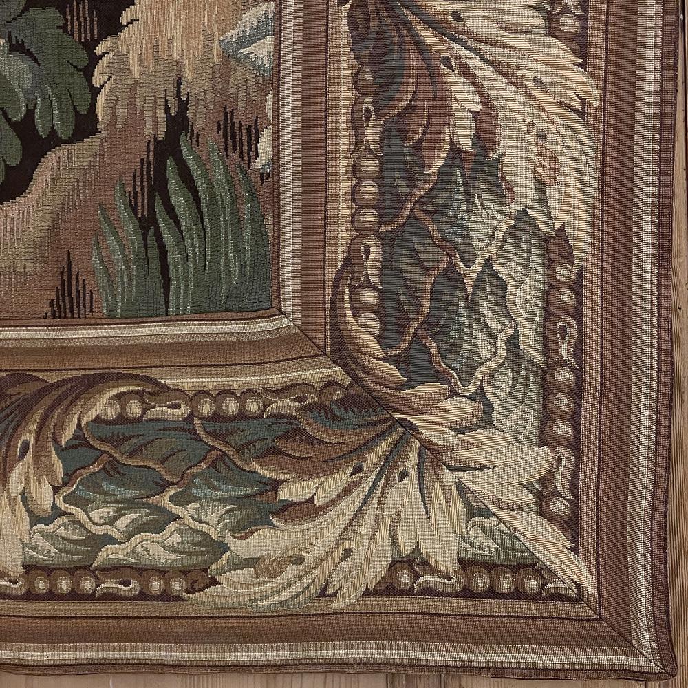 Grand Antique French Tapestry by Gobelins of Paris 7