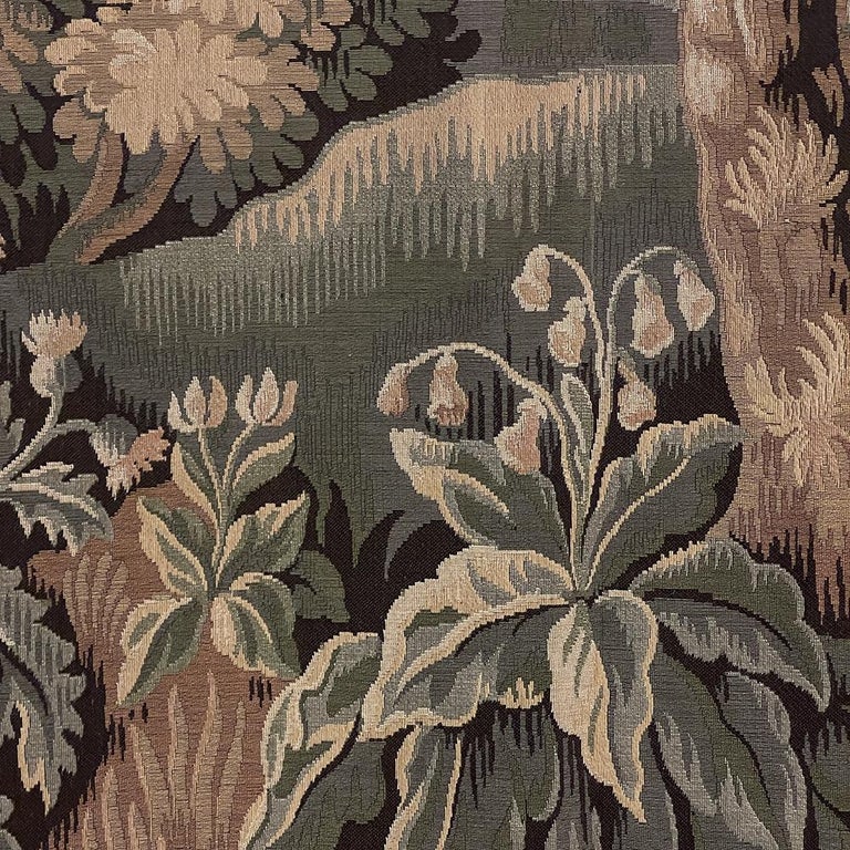 Grande tapisserie murale italienne de Paris Panneaux Gobelins sur Grande tapisserie murale italienne de Paris Panneaux Gobelins sur