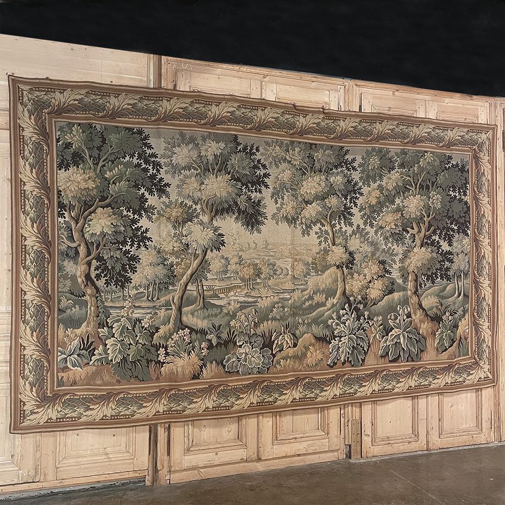 Renaissance Revival Grand Antique French Tapestry by Gobelins of Paris For Sale