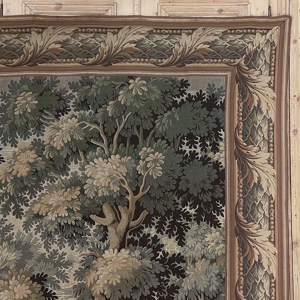 Großer antiker französischer Wandteppich von Gobelins of Paris im Zustand „Gut“ im Angebot in Dallas, TX