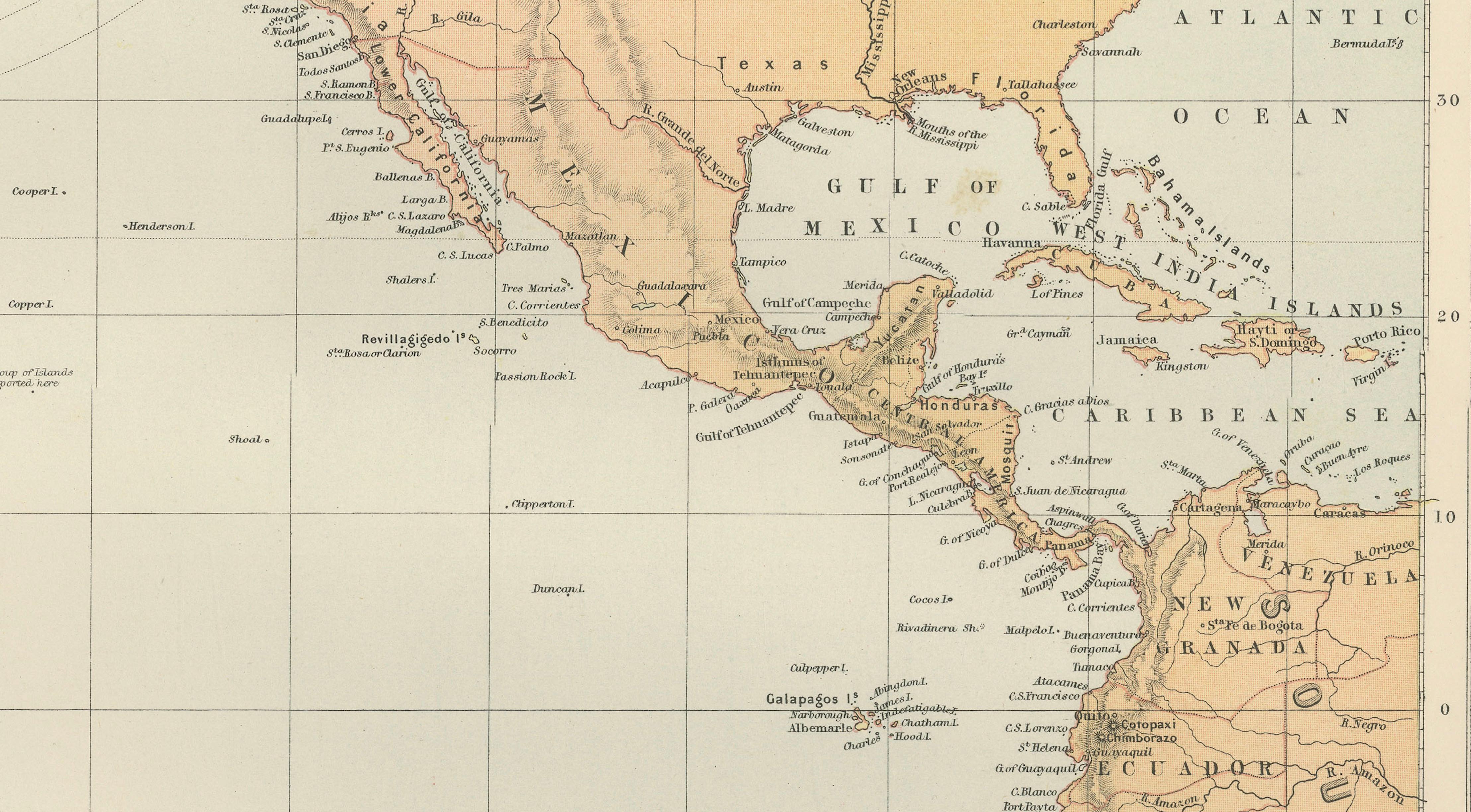 Grand Antique Map of Oceania and the Pacific Ocean – Australia & America, 1884