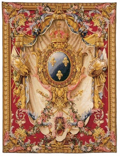 Grand Armorials Loom Woven Tapestry - 4'9" x 3'7"