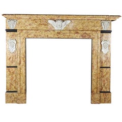 Grand Art Deco Used Fireplace Surround