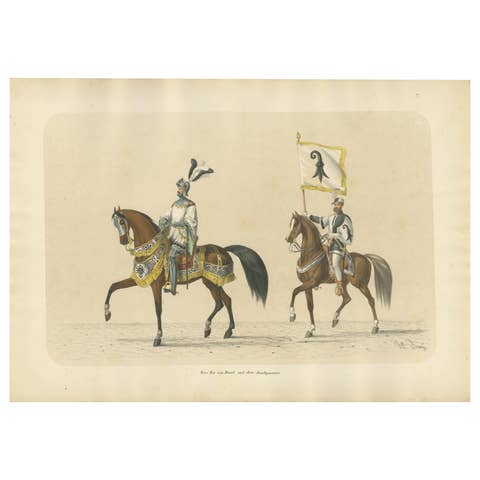 Grand Basel Procession – Peter Rot and the Proud Banner of the City, 1855