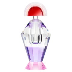 Grand Belleville Perfume Flacon, Extravagant Grand Crystal Perfume Flacons