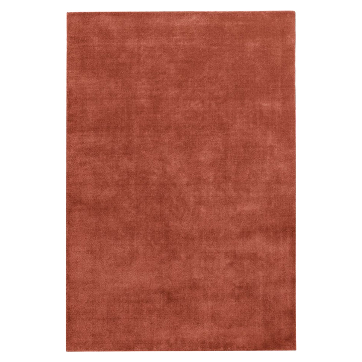 Grand Brick Red, Wool Cut Pile Rug
