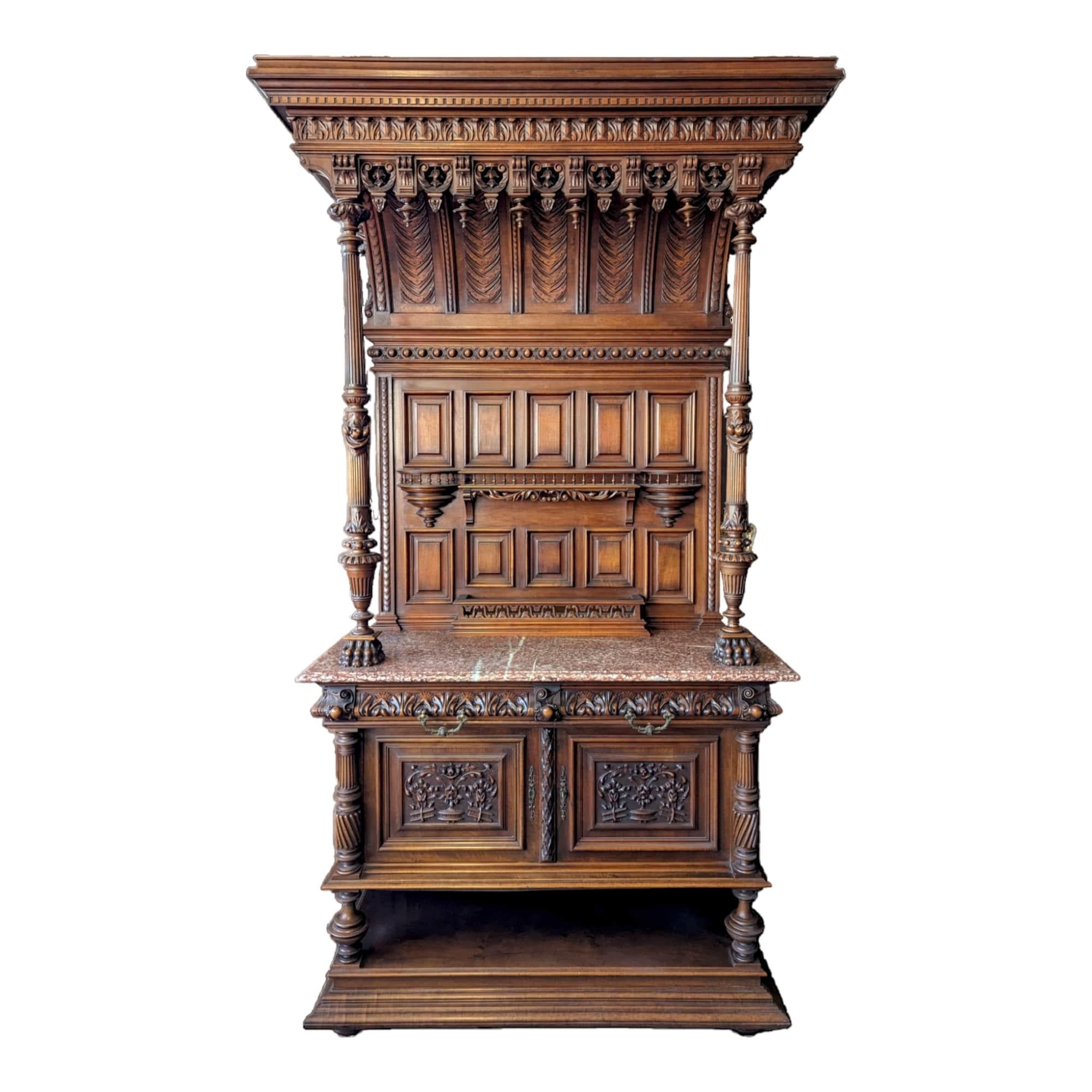 French 19th Century Walnut Buffet  For Sale 5