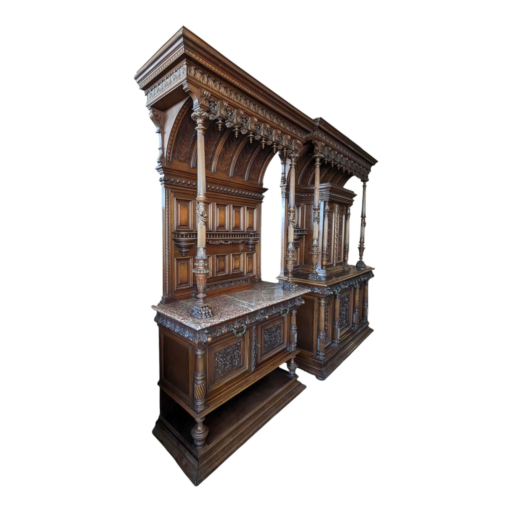 French 19th Century Walnut Buffet  For Sale 6