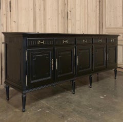 Grand Buffet, Louis XVI French in Black