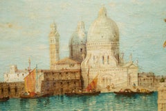 "Grand Canal of Venice" Oil on Canvas by British Artist William Meadows