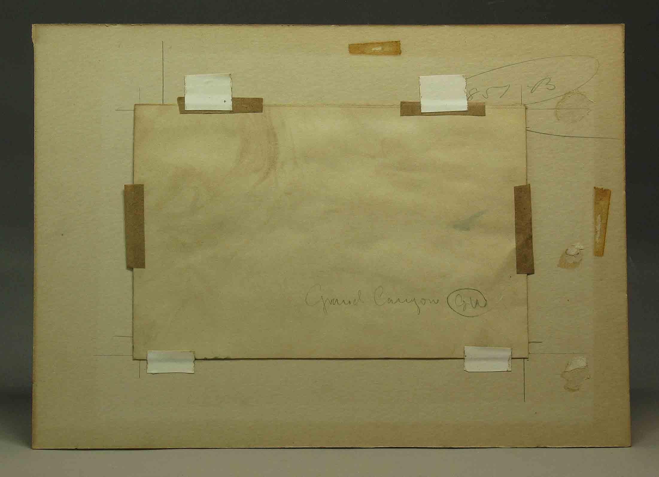 Acuarela del Gran Cañón Escuela Americana, hacia 1930 Estadounidense en venta