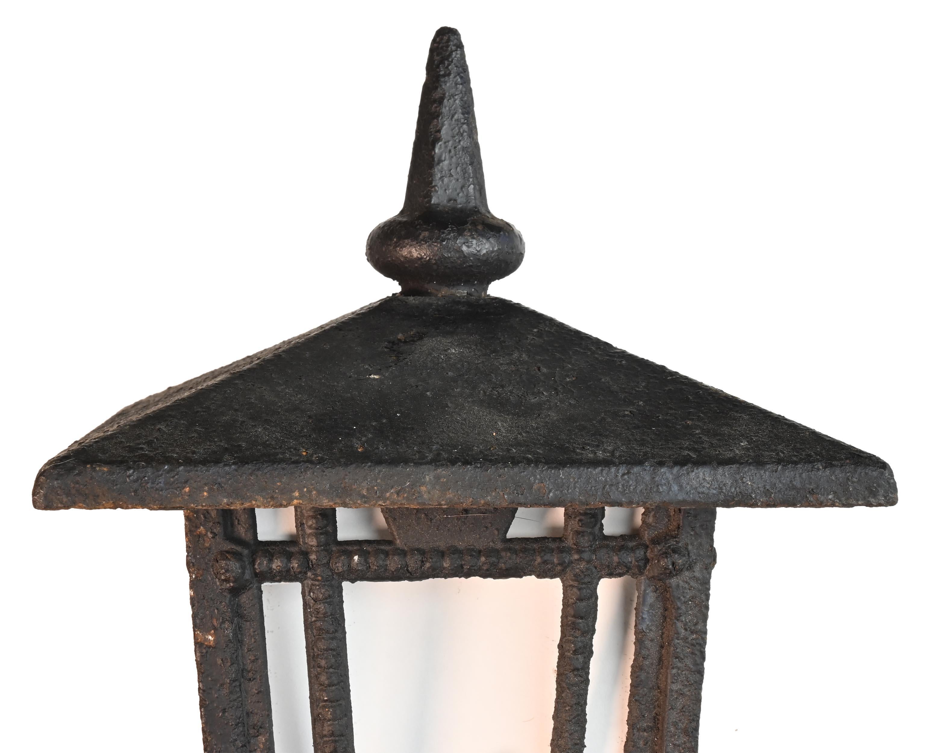 American Grand Cast Iron Entrance Pair with 