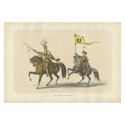 Grand Cavalcade – Hans von Hallwyl and His Household Banner, 1855