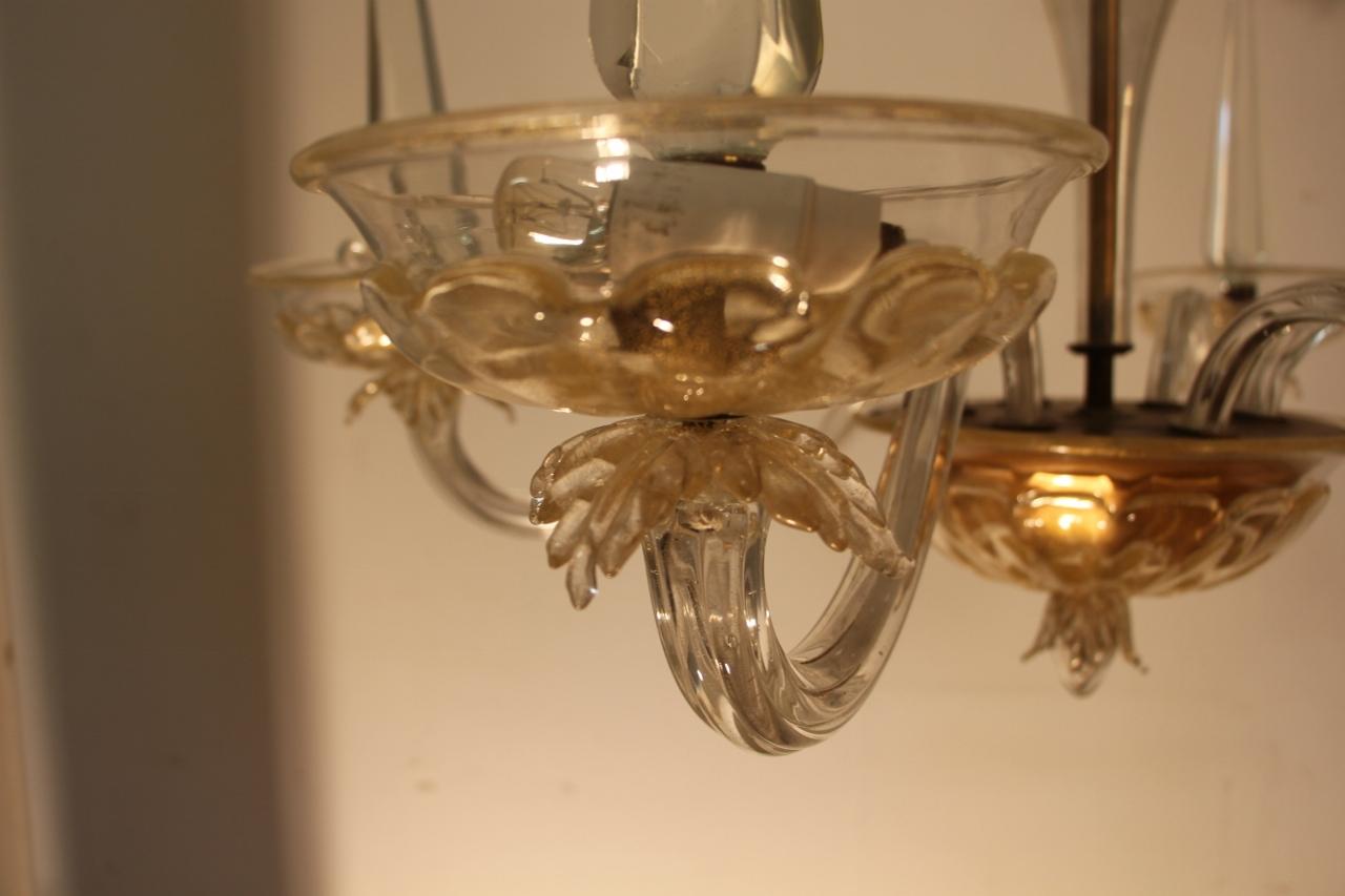 Grand Chandelier by André Arbus and Veronese For Sale 3