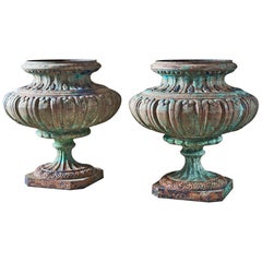 Grand Chateau Cast Iron Urns