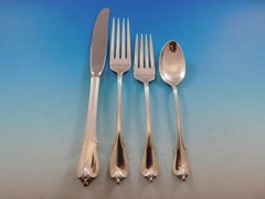 Grand Colonial by Wallace Sterling Silver Flatware Set Service 30 Pieces