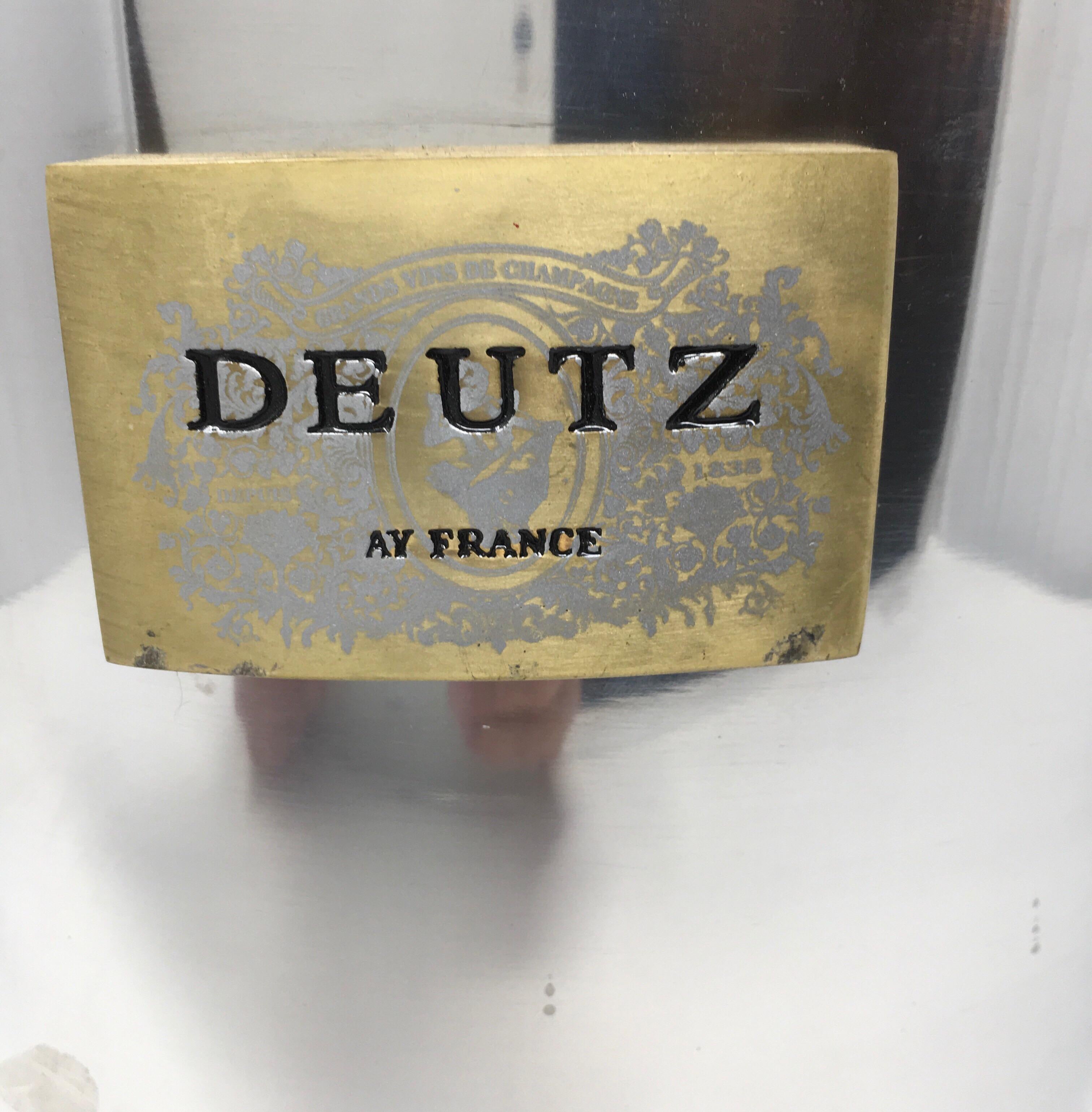 Grand Deutz Three Bottle Champagne Bucket In Good Condition In Houston, TX