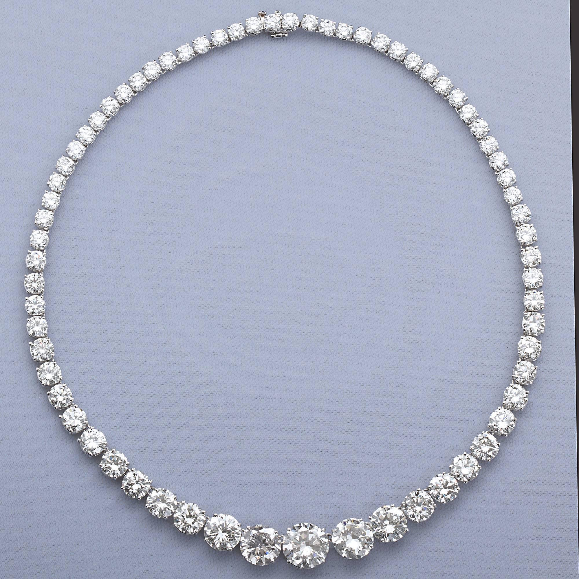 Grand Diamond Rivière Necklace 1