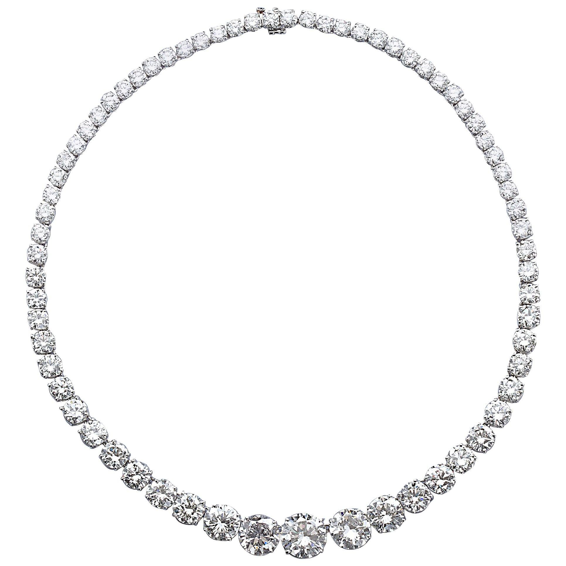 Grand Diamond Rivière Necklace at 1stDibs riviere necklace price