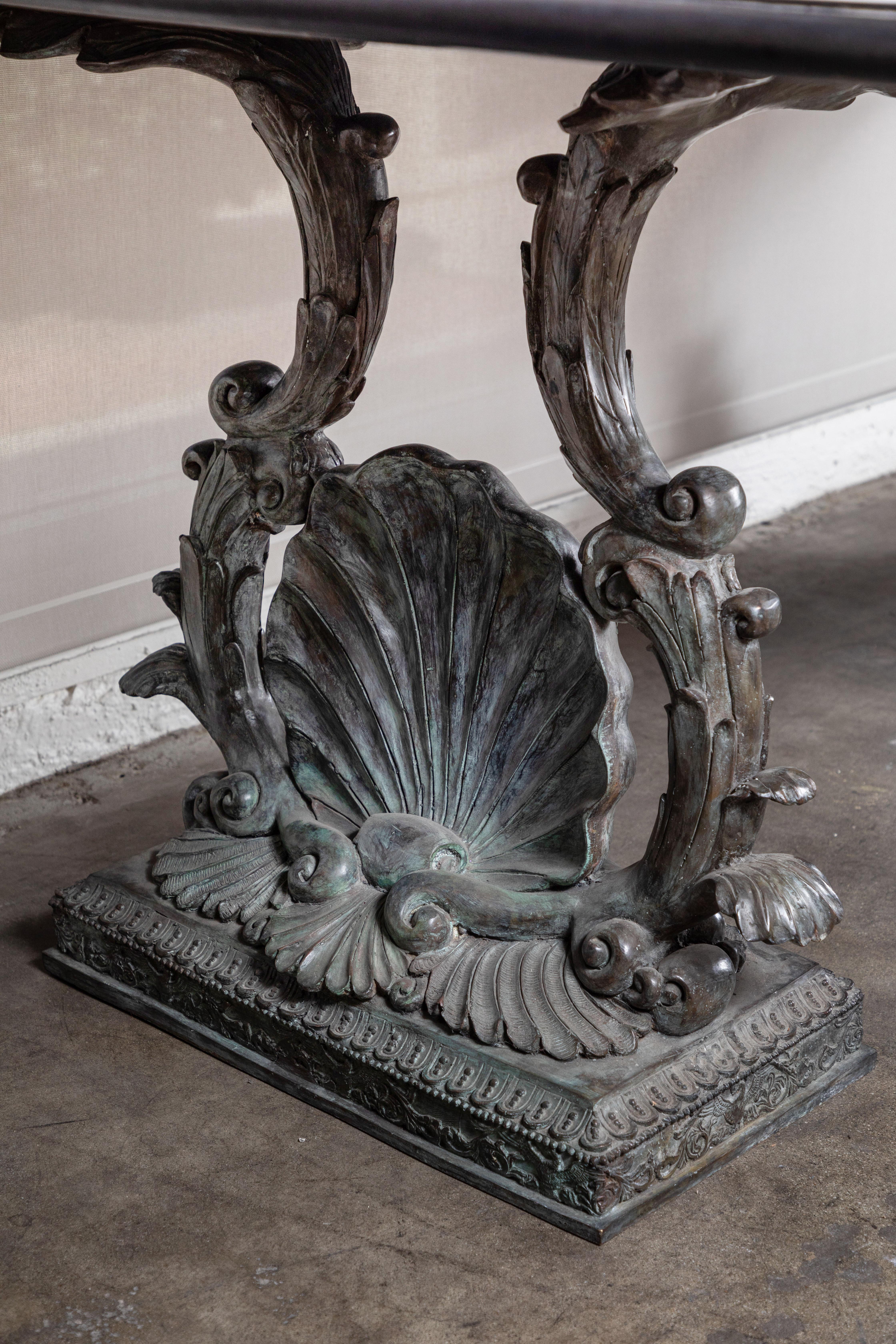 Bronze Grand, Dramatic Pietra Dura Table