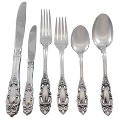 Grand Duchess by Towle Sterling Silver Flatware Set for 12 Service 79 Pcs