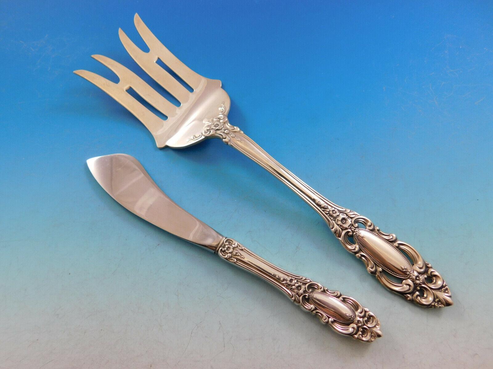 Grand Duchess by Towle Sterling Silver Flatware Set for 8 Service 38 pieces For Sale 2