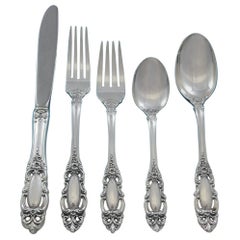 Grand Duchess by Towle Sterling Silver Flatware Set for 8 Service 46 pieces