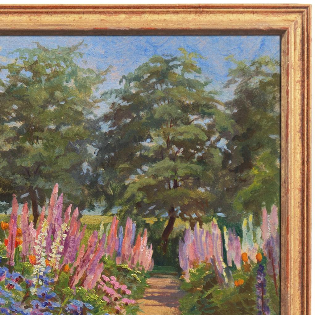 El jardín en verano
