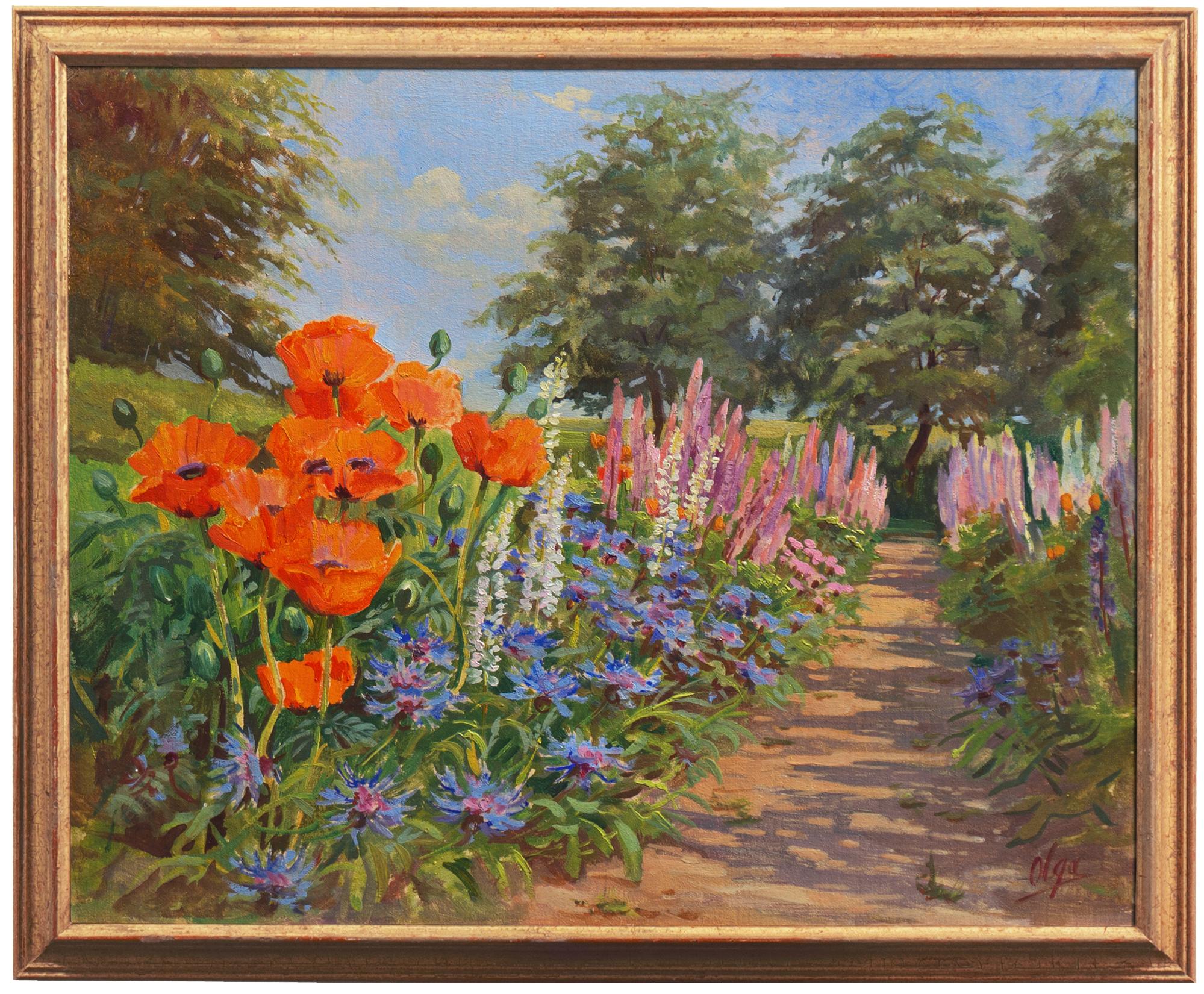 El jardín en verano