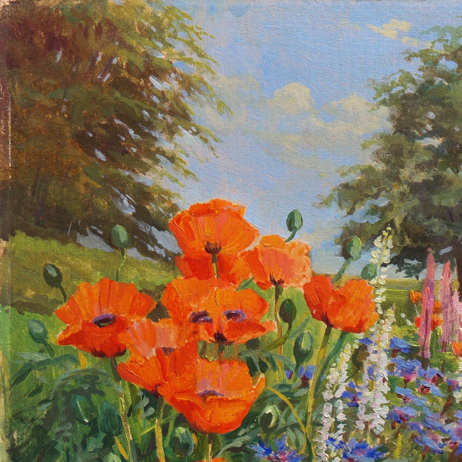El jardín en verano