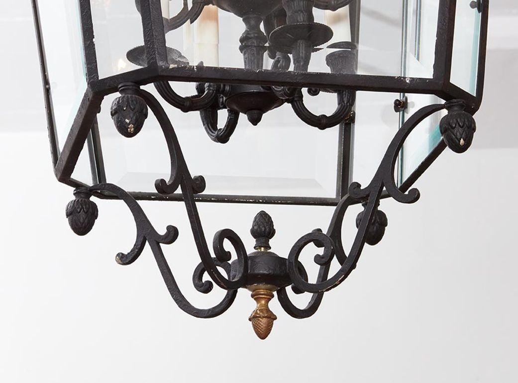 American Classical Grand Entrance or Hall Lantern For Sale