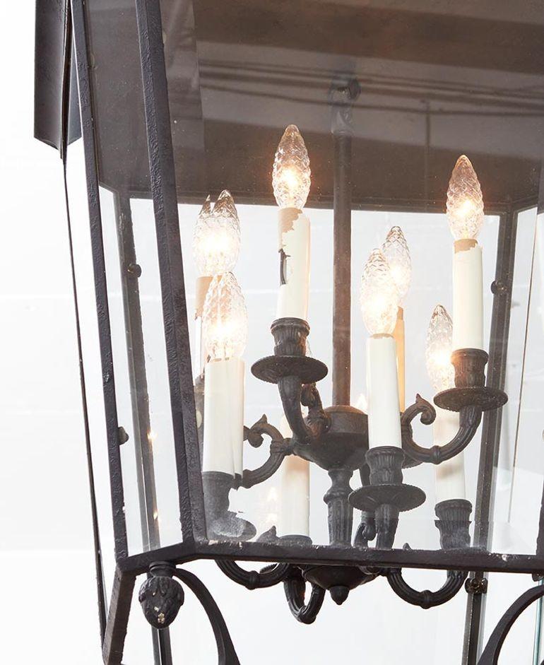 American Grand Entrance or Hall Lantern For Sale