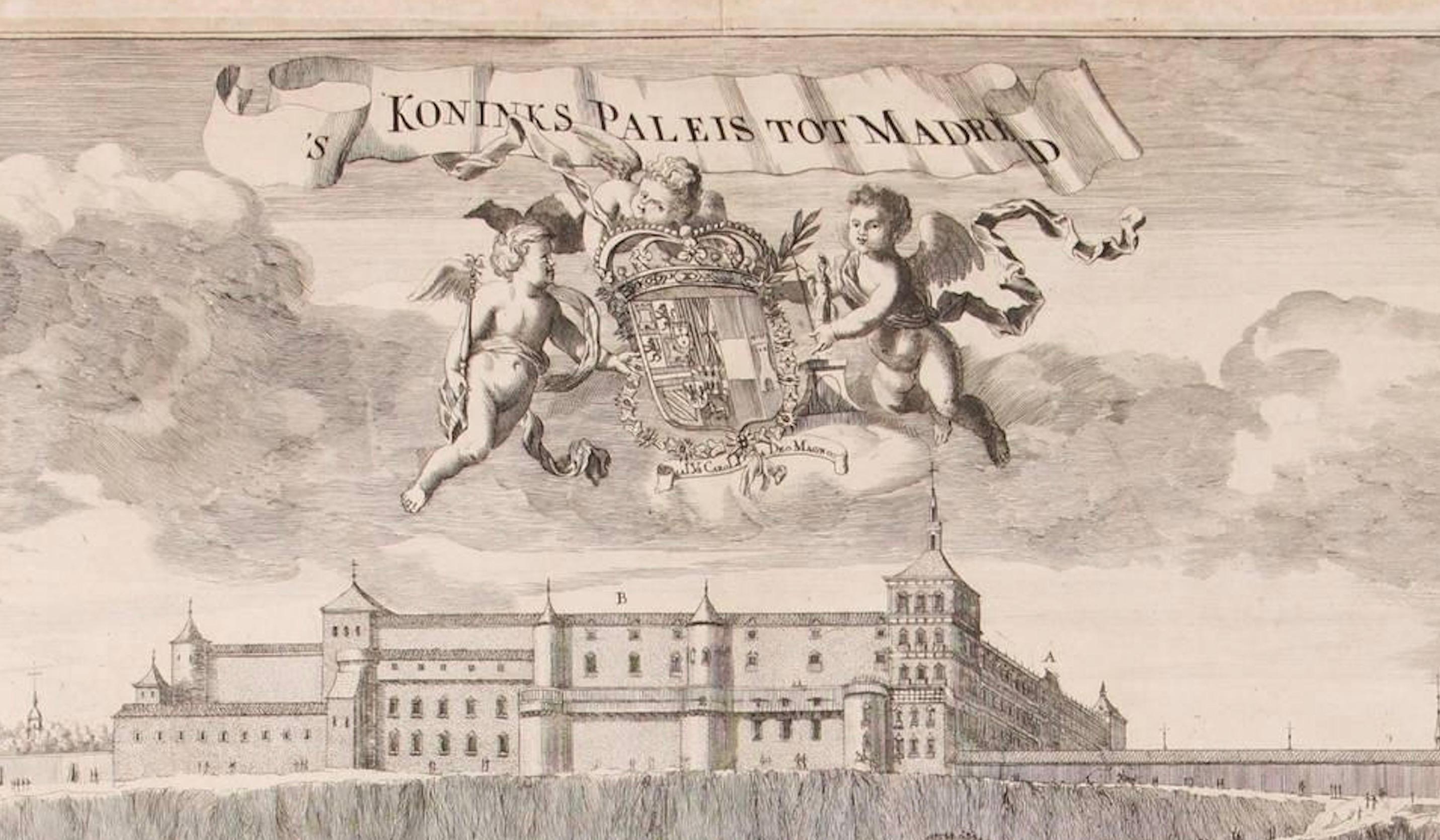 Gran Entrada del Rey Charles III en Madrid, Celebrando su Reclamación al Trono principios del siglo XVIII en venta