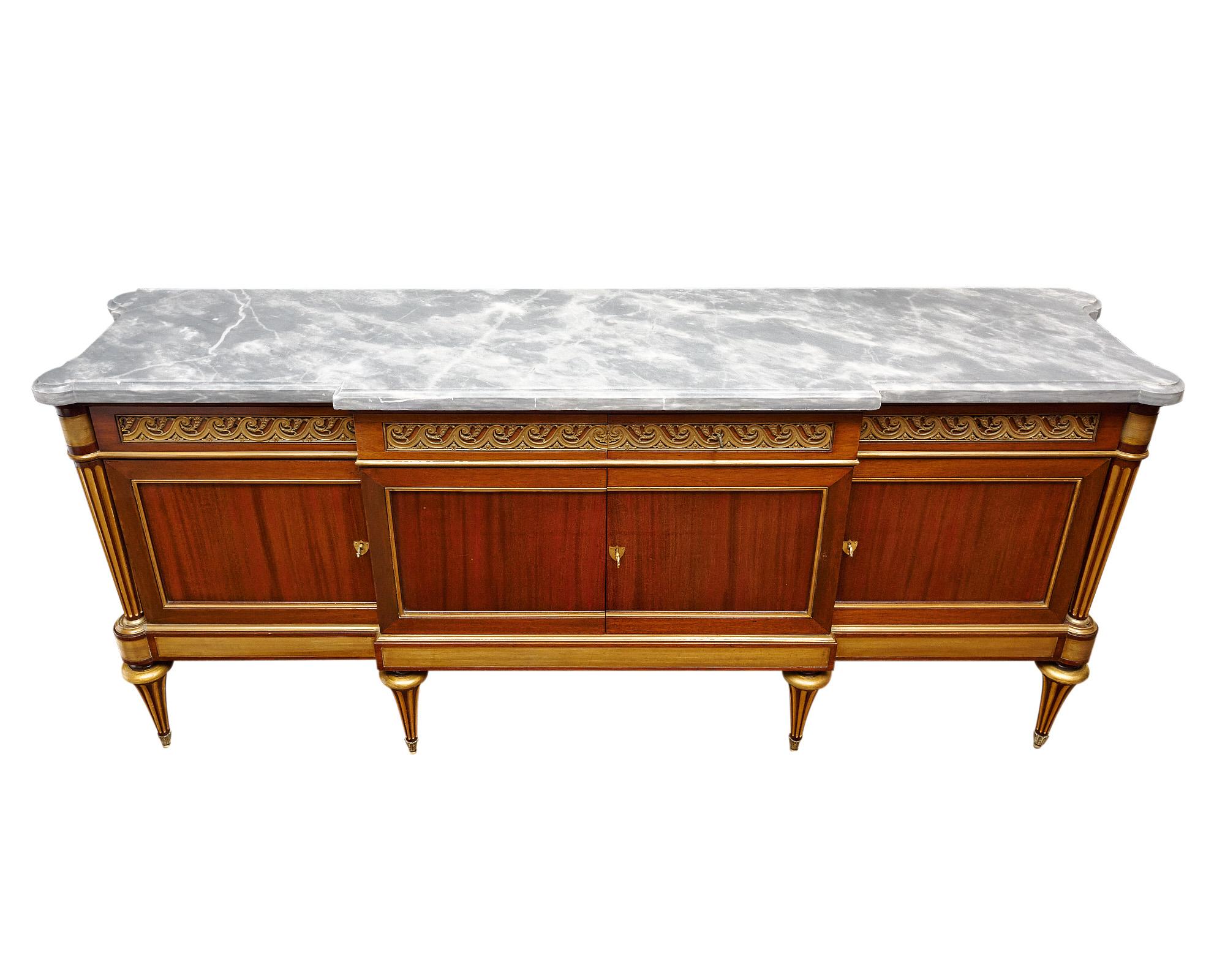 Großes französisches Louis XVI-Buffet A L'Etrusque (Bronze) im Angebot