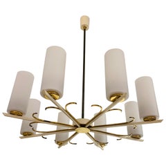 Vintage Grand German 1950s Chandelier