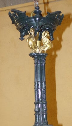 Grand Gothic Revival Chandelier, circa 1880