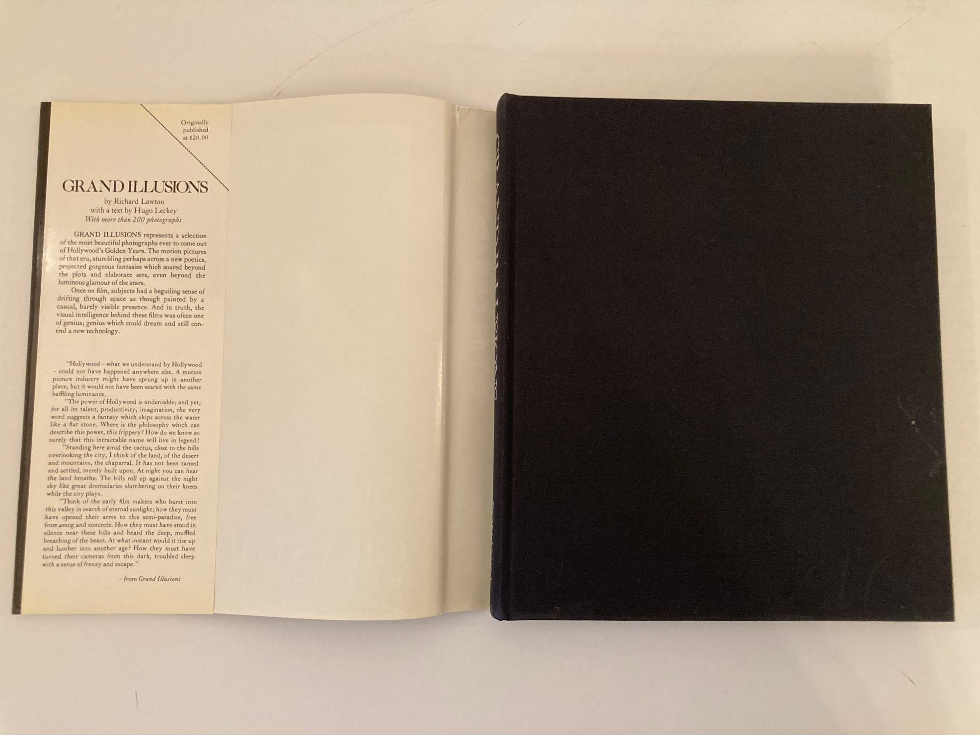 Grand Illusions Hardcover Book by Richard Lawton and Hugo Leckey In Good Condition In North Hollywood, CA