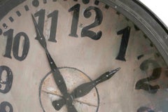 Grand Industrial Clock Four Foot Diameter