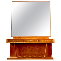 Grand Italian Mirrored Console