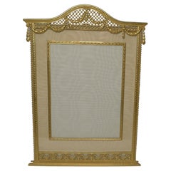 Antique Grand Large Gilded Bronze Photograph / Picture Frame c.1910