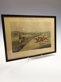 Grand Leicestershire Steeple Chase : "L'apogée du désastre" par Alken & Bentley