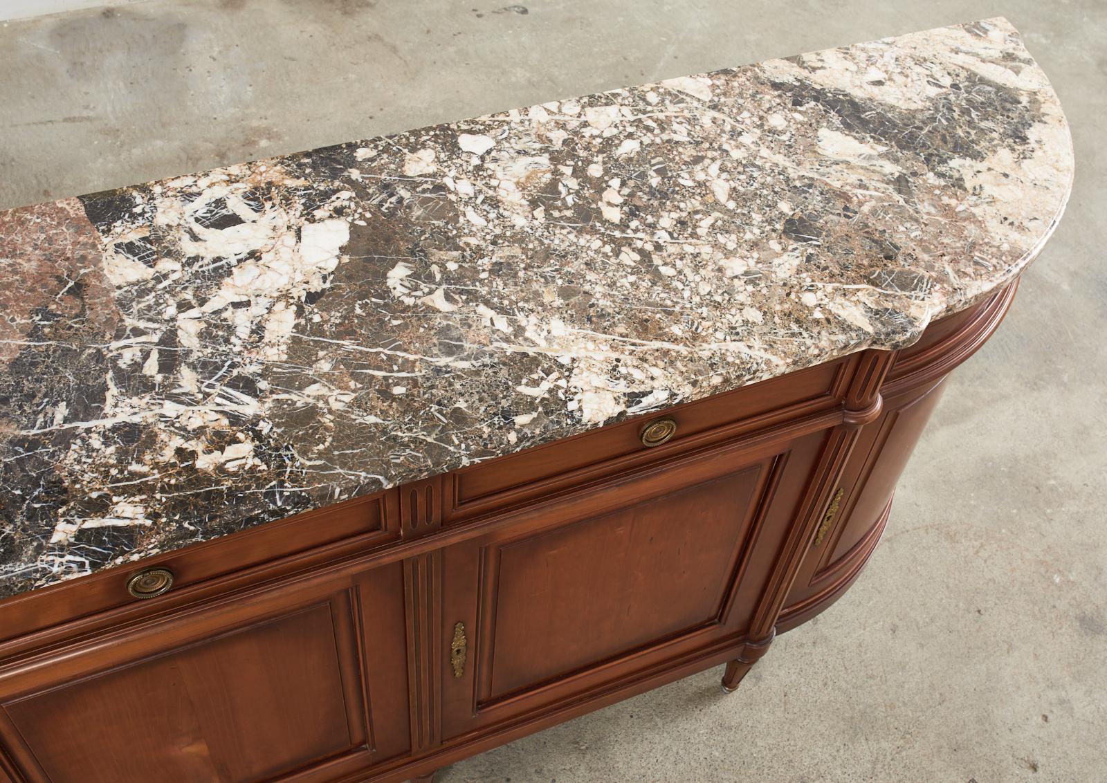 marble top buffet for sale