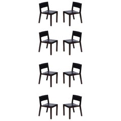 Grand Louvre Side Chair by Jean-Michel Wilmotte for Tecno, Set of 8