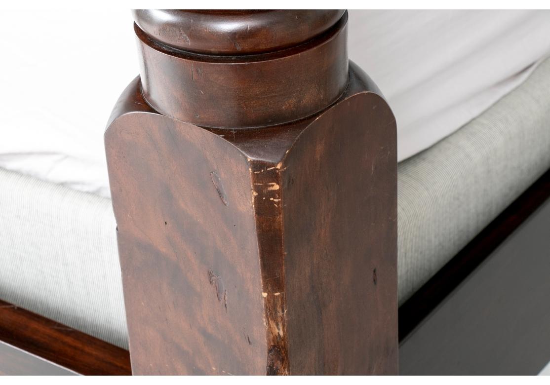 Grand Mahagoni Vier-Poster-Königsbettgestell - KEINE MATRATZE ODER BOX SPRING im Angebot 3