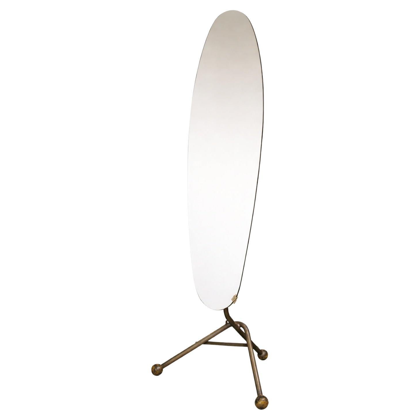 Large Cheval Mirror by Maison Siegel