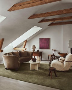 Tappeto Grand Moss, Lana a pelo corto