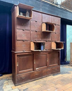 Grand Notary Oak Filing Cabinet – Early 20th Century