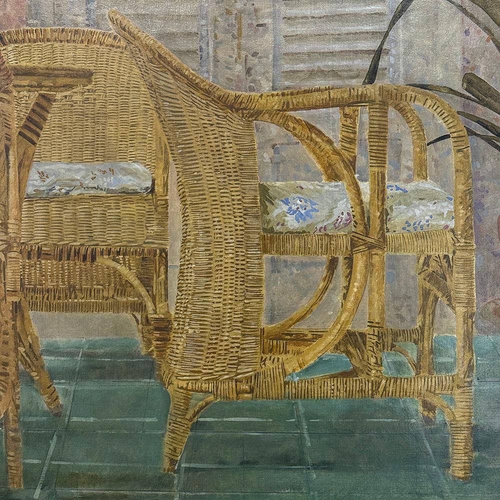 Großes Ölgemälde auf Leinwand von Jaap Schlee (1946-2014) ca. 1980 im Angebot 3