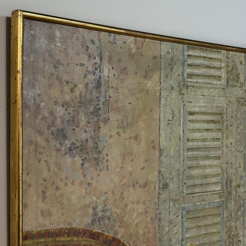 Großes Ölgemälde auf Leinwand von Jaap Schlee (1946-2014) ca. 1980 im Angebot 6