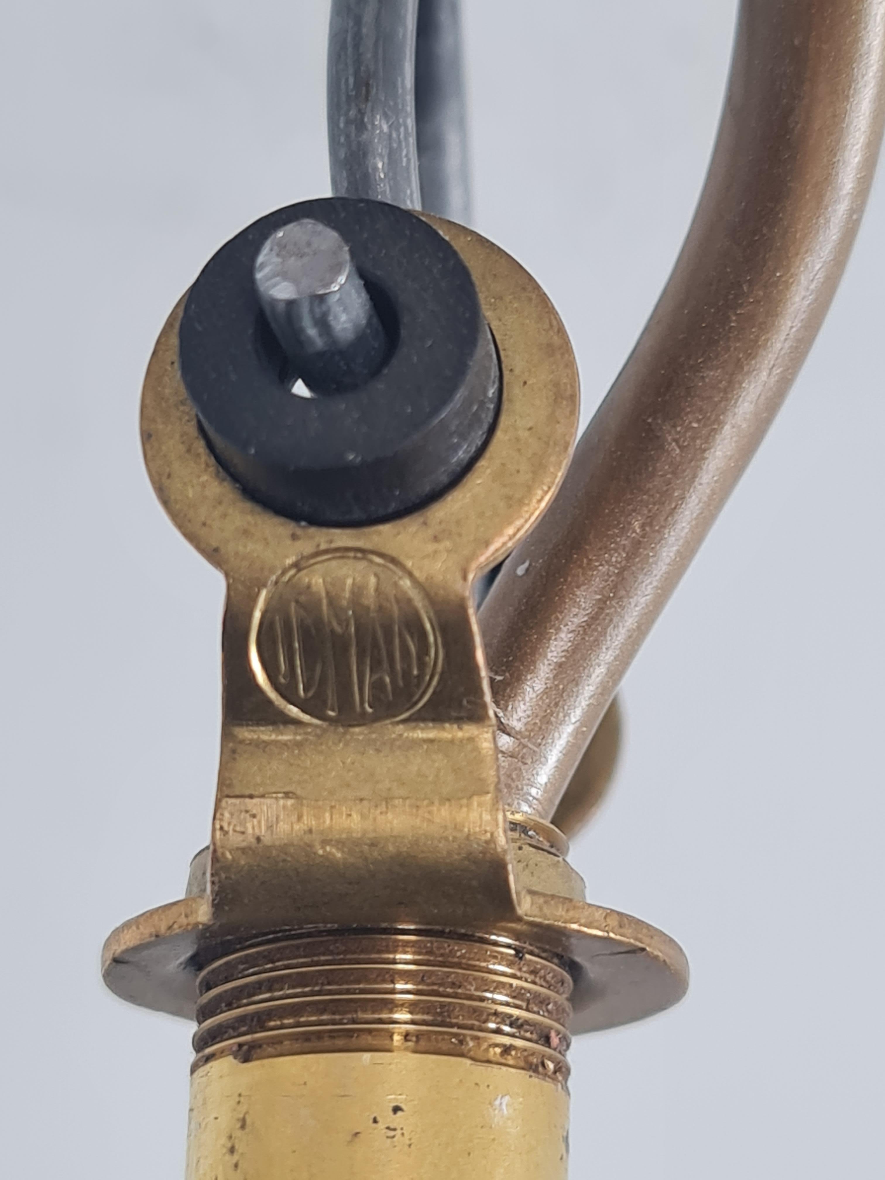 Ciondolo a soffitto in ottone traforato Grand Paavo Tynell, Idman 1950s in vendita 12